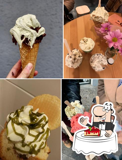 "Duo - Sicilian Ice Cream" предлагает разнообразный выбор десертов
