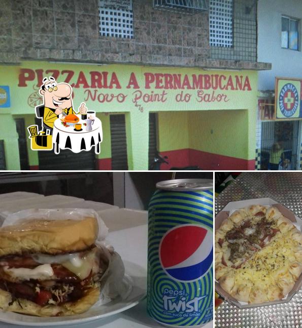 A Pizzaria a Pernambucana se destaca pelo comida e interior