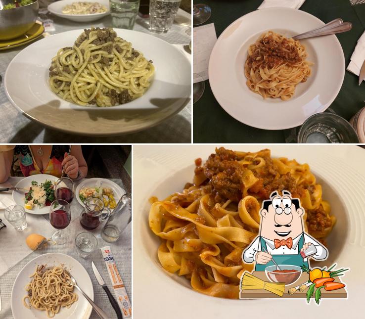 Spaghetti alla bolognese al Trattoria dal Pansa