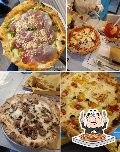 Scegli tra le molte varianti di pizza