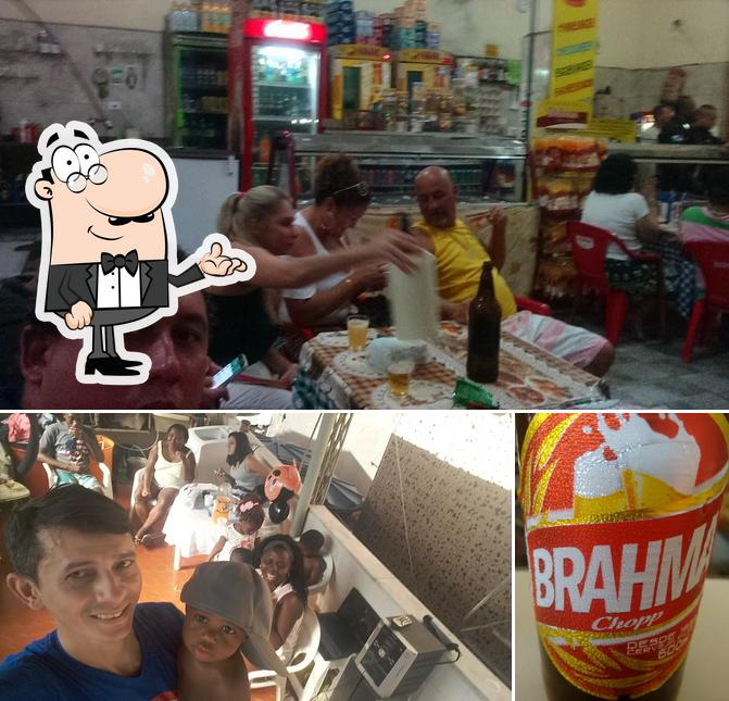 Entre diversos coisas, interior e cerveja podem ser encontrados a Petisco do Rocha