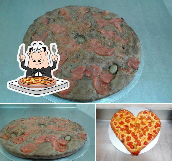 Scegli una pizza a Antica Panetteria Di Manfredi Aurelia