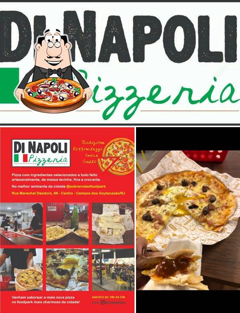 No Di Napoli Pizzeria, você pode provar pizza