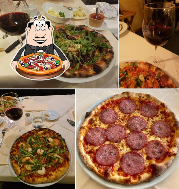 Choisissez des pizzas à Ristorante da Antonio