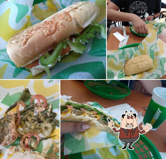 Comida em Subway