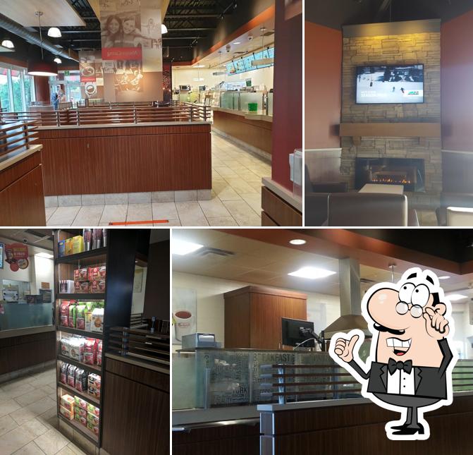 Découvrez l'intérieur de Tim Hortons