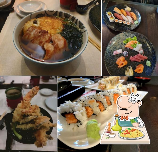 Platti al Ristorante Giapponese Kazan Sushi