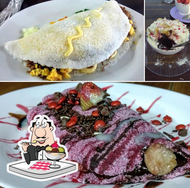 Peça uma das opções doces