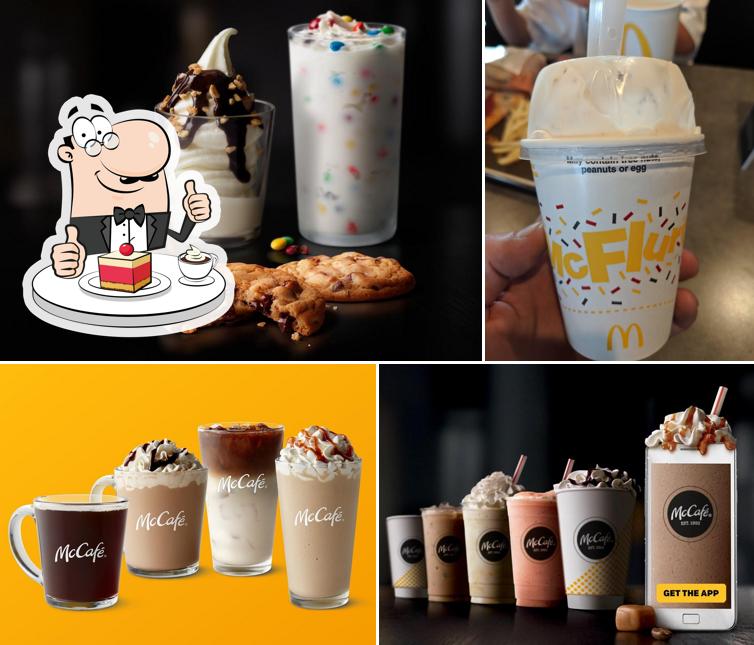 McDonald's offers a number of desserts