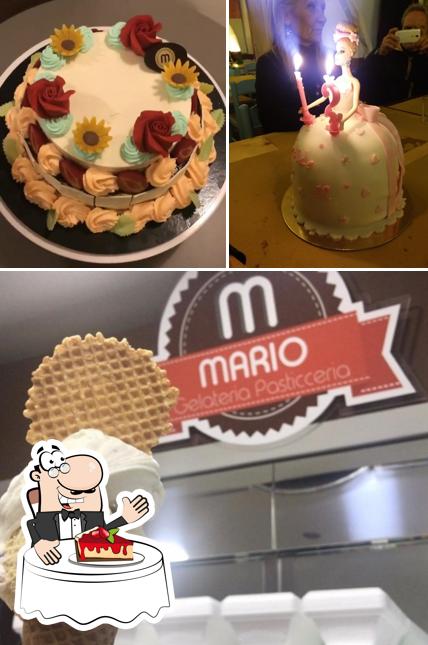 Mario Gelateria Pasticceria propone un'ampia gamma di dessert