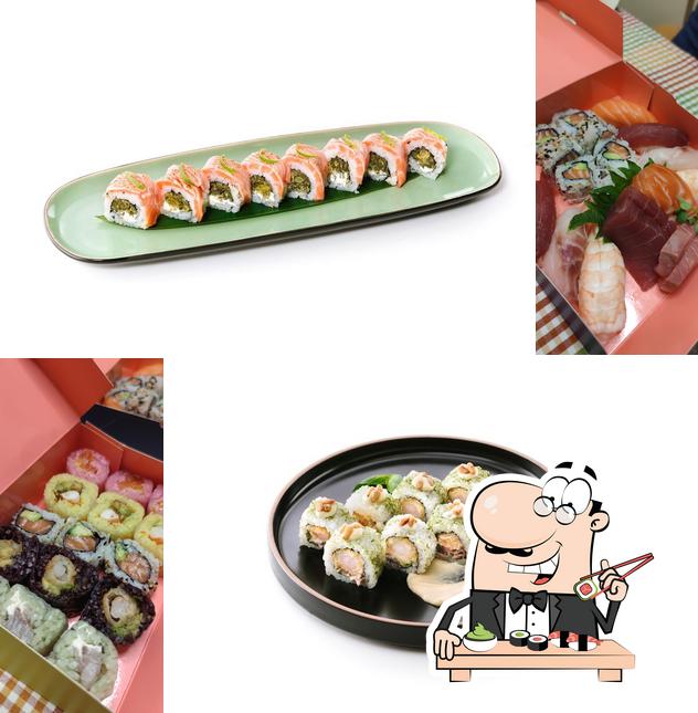 Essayez différentes options de sushi