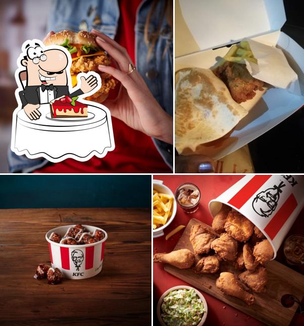 KFC Oxford offre une sélection de plats sucrés