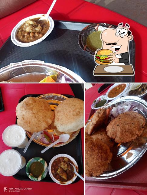 Get a burger at Shri Shyam Bhature Wala