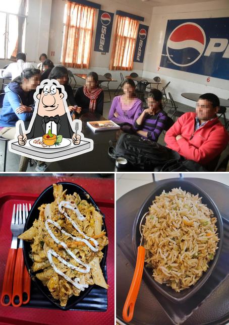 Cafeteria is distinguished by food and interior