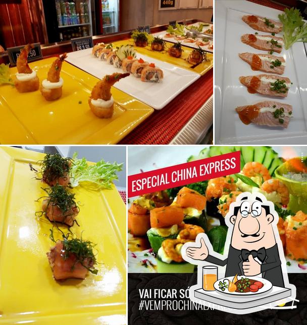 Comida em China Express Sushi