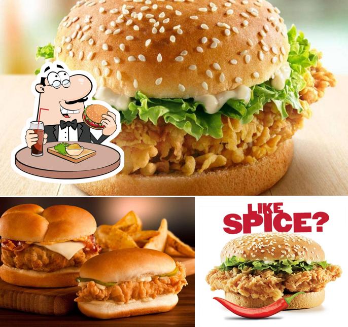 Prenez un hamburger à KFC