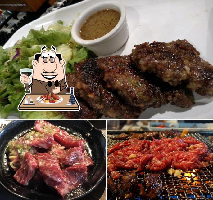 Закажите мясные блюда в "Quarters Korean BBQ"