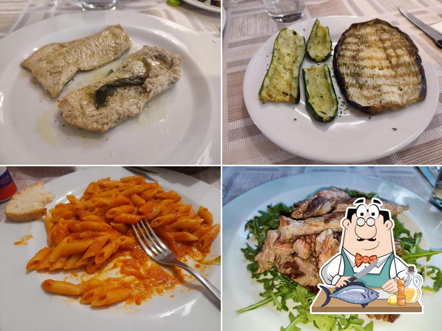 Salmone grigliato al Ristorante Pizzeria La Focaccia