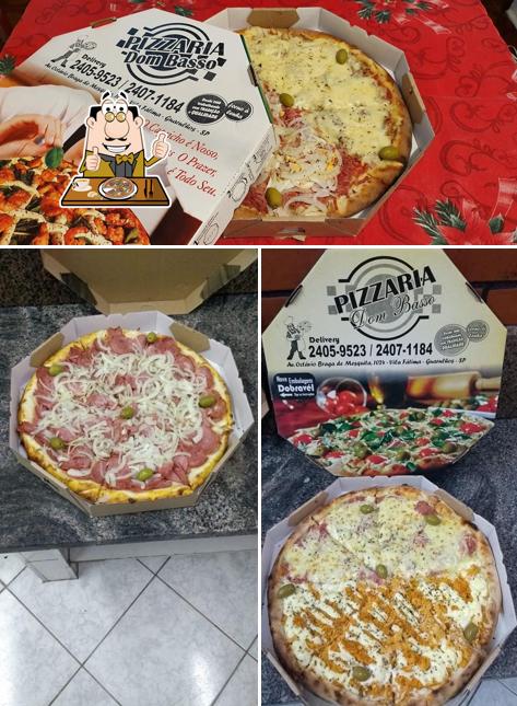 Peça pizza no Pizzaria Dom Basso