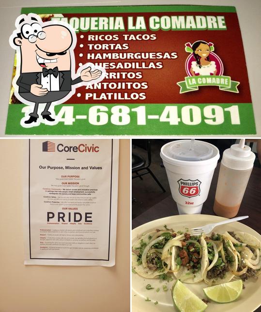 Taqueria La Comadre in Garland Restaurant menu and reviews