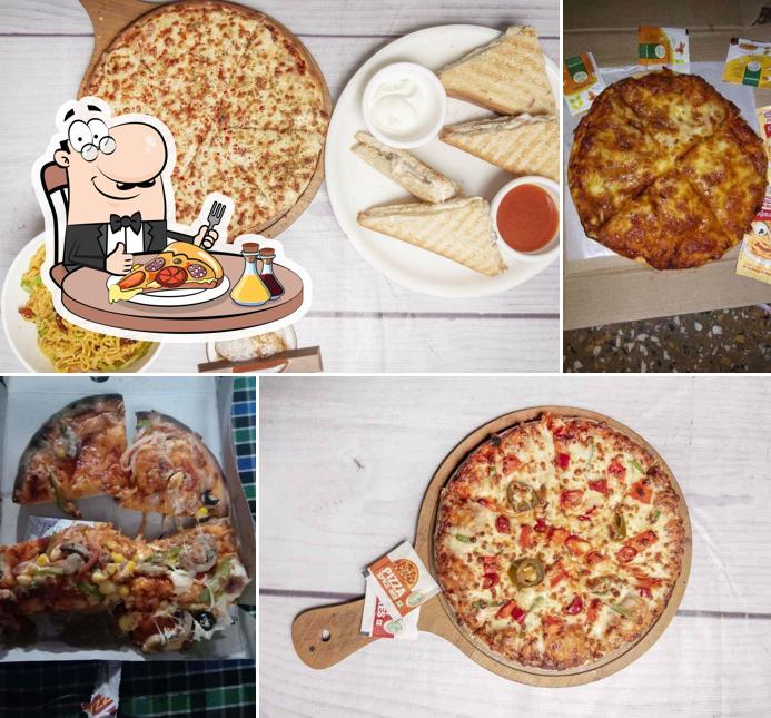 Try out various types of pizza