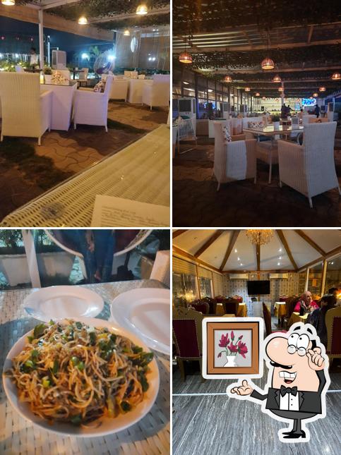 Take a seat at one of the tables at Cloud Dining