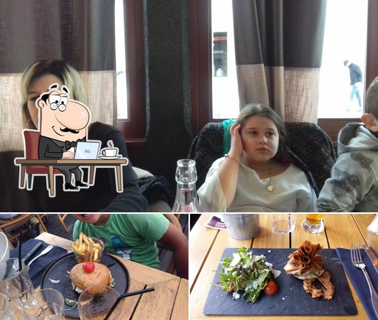 Jetez un coup d’oeil à la photo représentant la intérieur et nourriture concernant Da Peppe