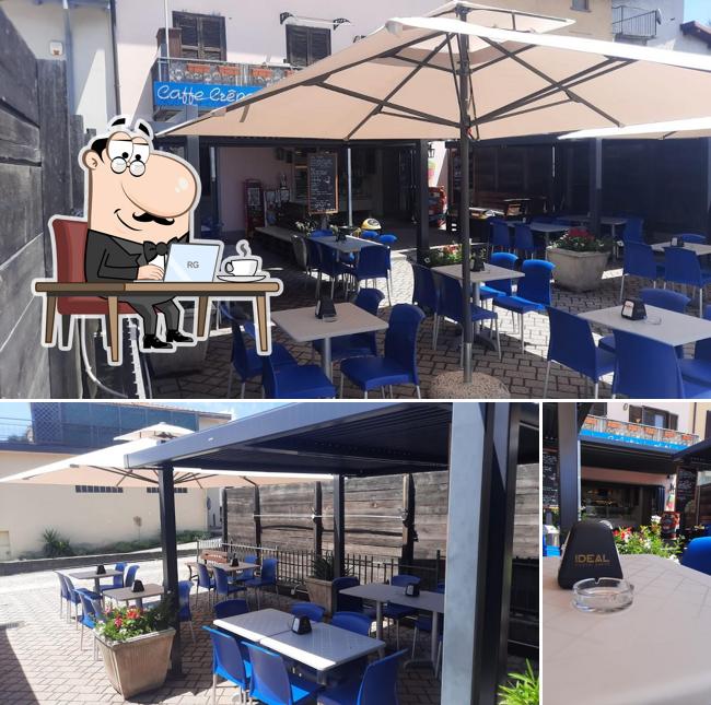 Gli interni di Gelateria La Cueva