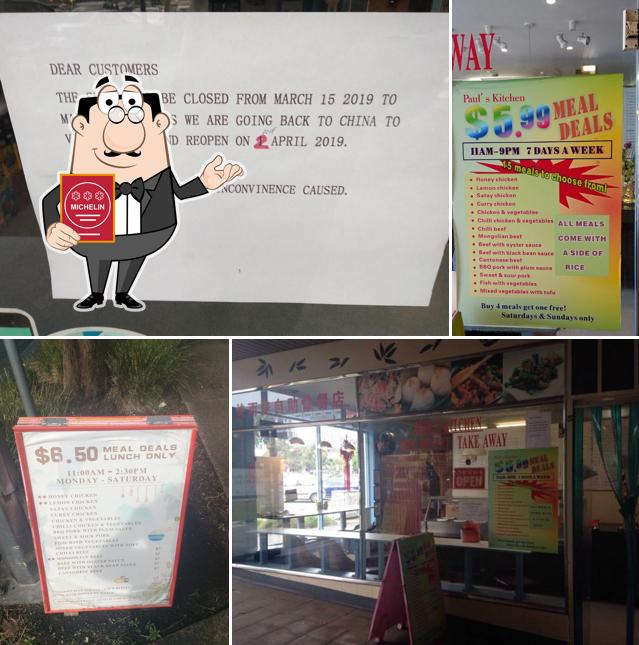 Paul's Kitchen in Boronia Restaurant menu and reviews