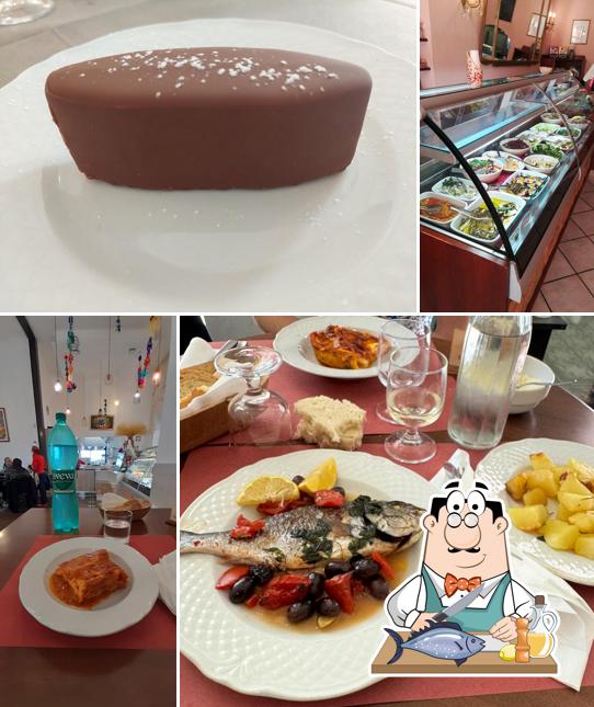 Salmone grigliato al Rosticceria Fantasia