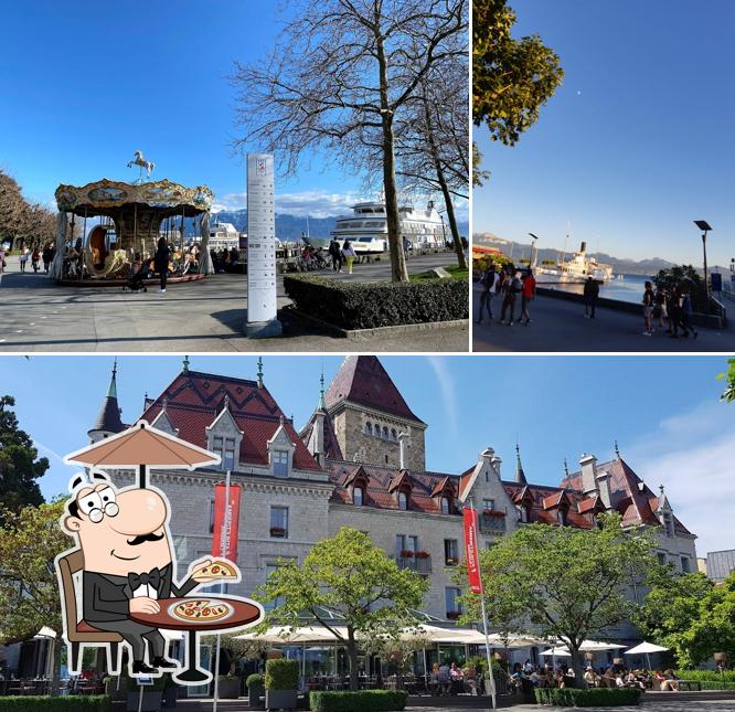 L'extérieur de Terrasse d'Ouchy