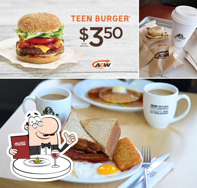 Nourriture à A&W Canada