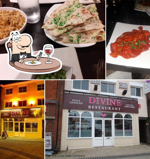 Divine Punjabi Indian Restaurant in Uttoxeter Restaurant menu and reviews