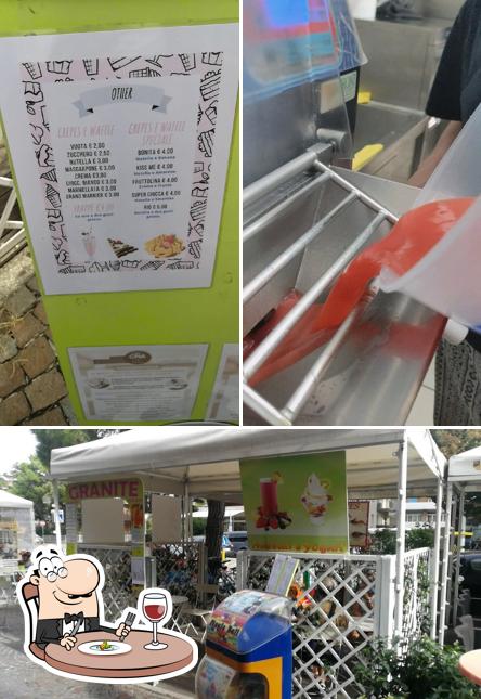 Cibo al Gelateria Rio
