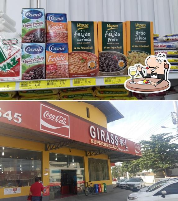 Comida em Girassol Supermercados - Morrinhos