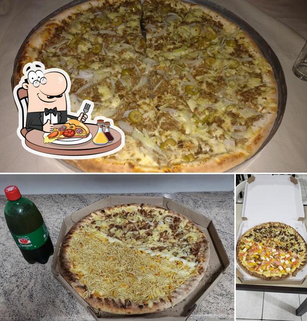 Consiga pizza no Pizzaria Forno a Lenha