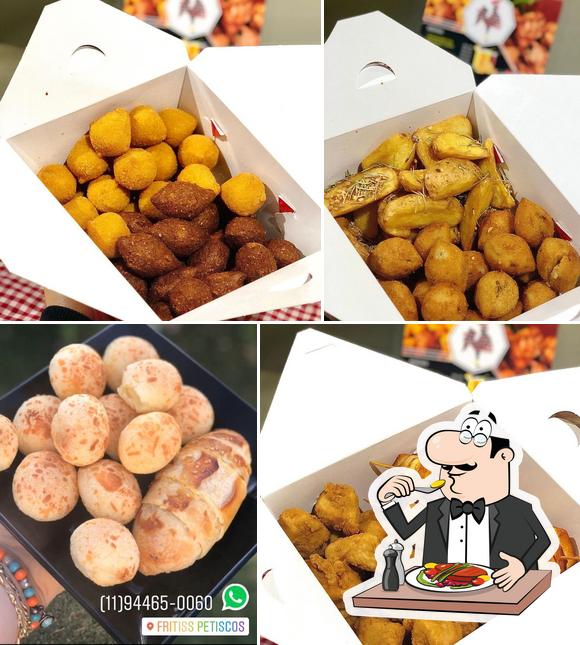 Comida em Fritss Porções