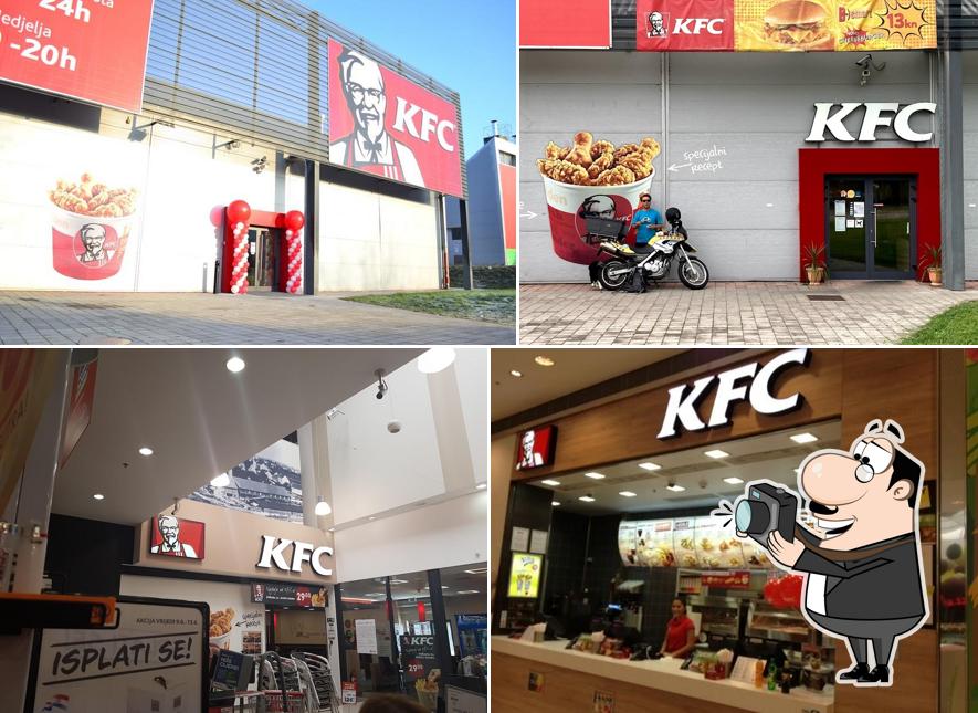 Это изображение ресторана "KFC Super Konzum Črnomerec"