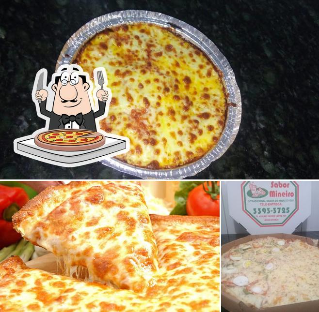 Escolha diferentes estilos de pizza