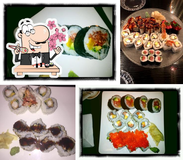 Les sushi sont offerts par Sushibar