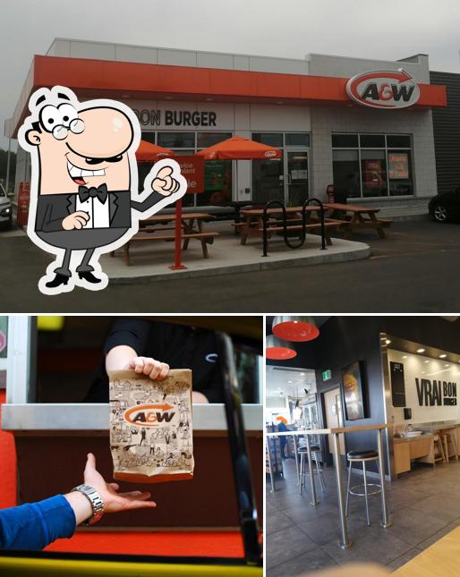 L'intérieur de A&W Canada