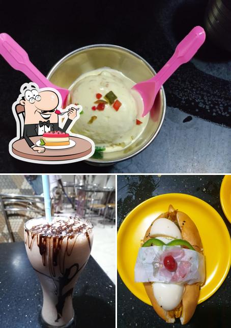 Enjoy one of the desserts