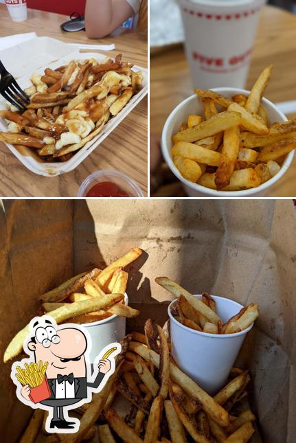 Essayez des frites à Five Guys