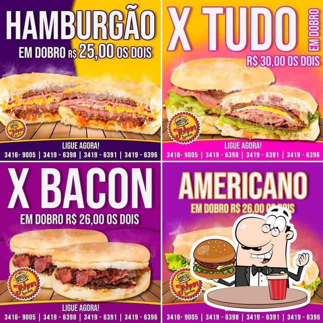 Consiga um hambúrguer no Johnn Lanches