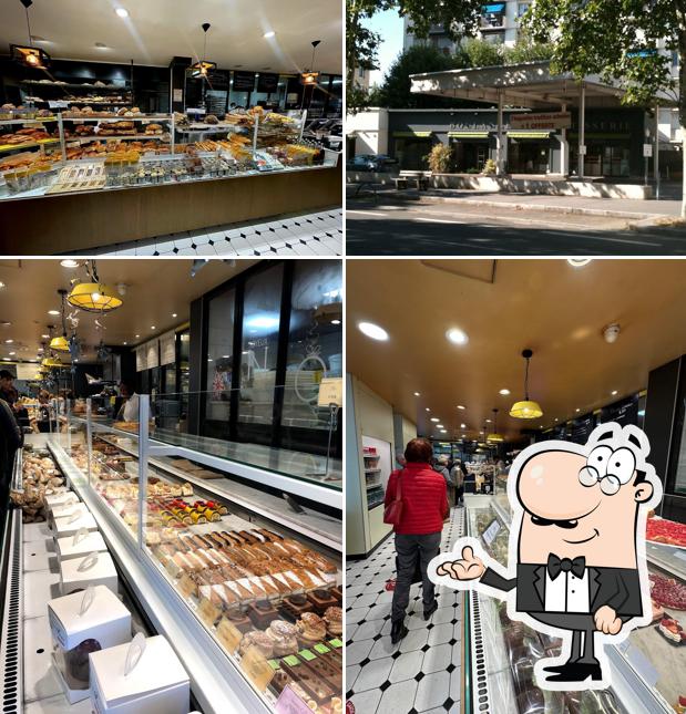 La intérieur et extérieur du restaurant