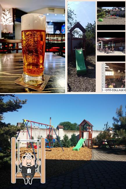 Las fotos de área de juego y cerveza en Hotel Algar