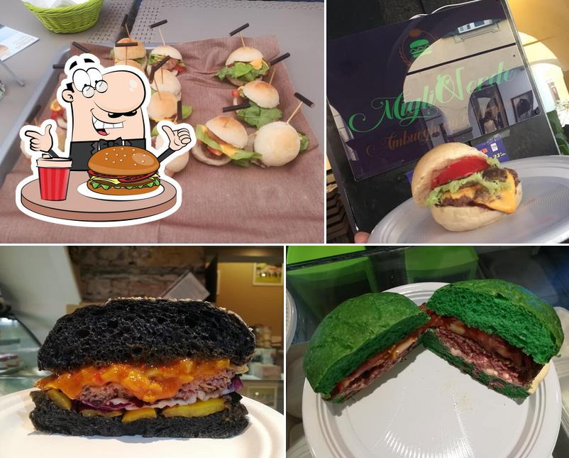 Ordina un hamburger a Miglio Verde Burger Bistrò