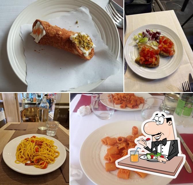 Cibo al Gran Caffè Maggiore