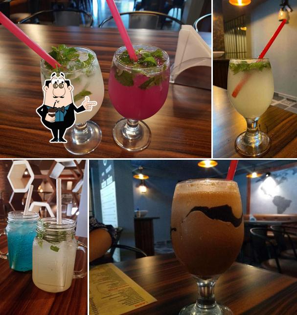 Le Shaay Resto Cafe offers a range of drinks