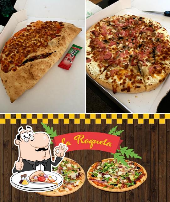 Elige una pizza en Mega Pizza